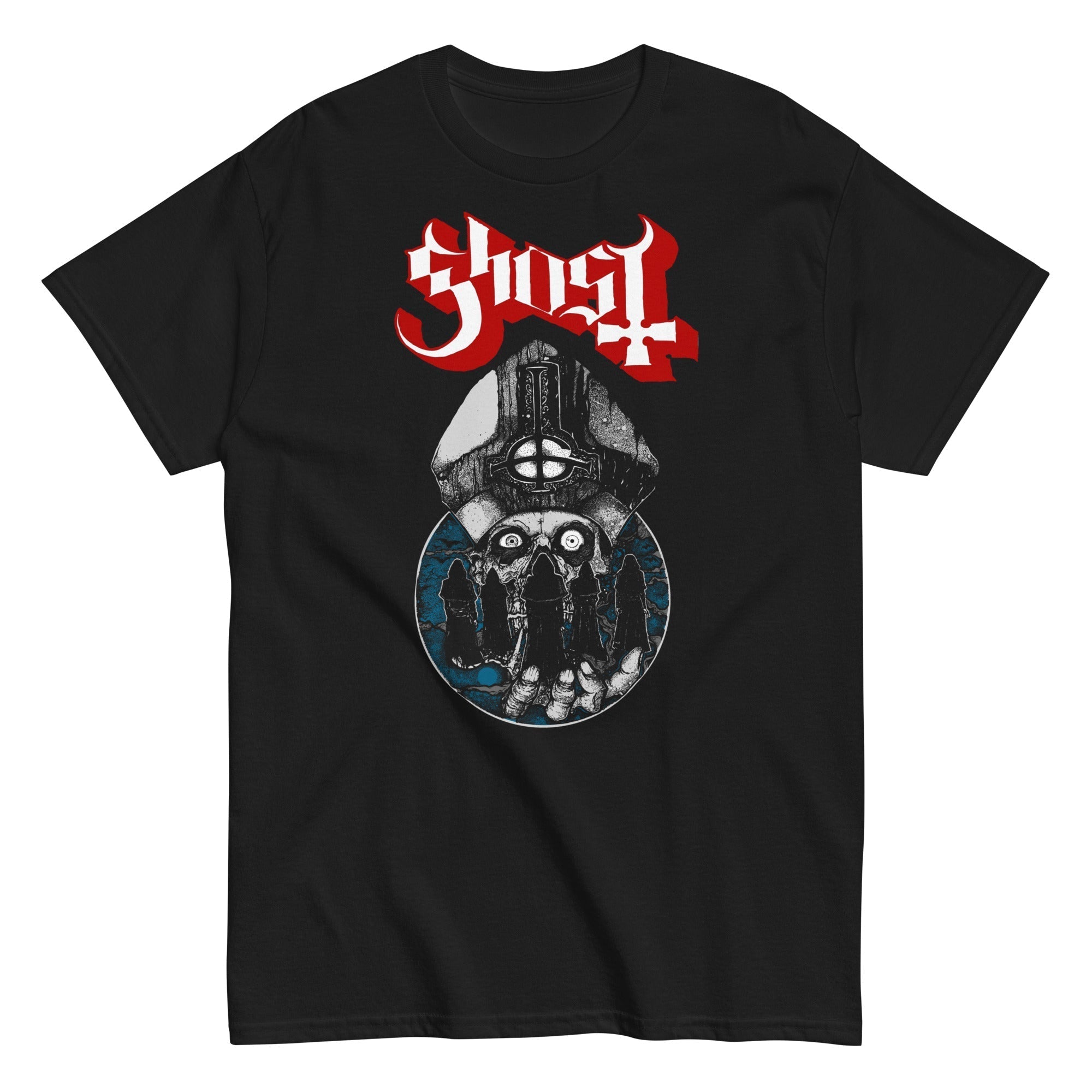 MerchMoment Ghost - Eyes Only T-Shirt Black