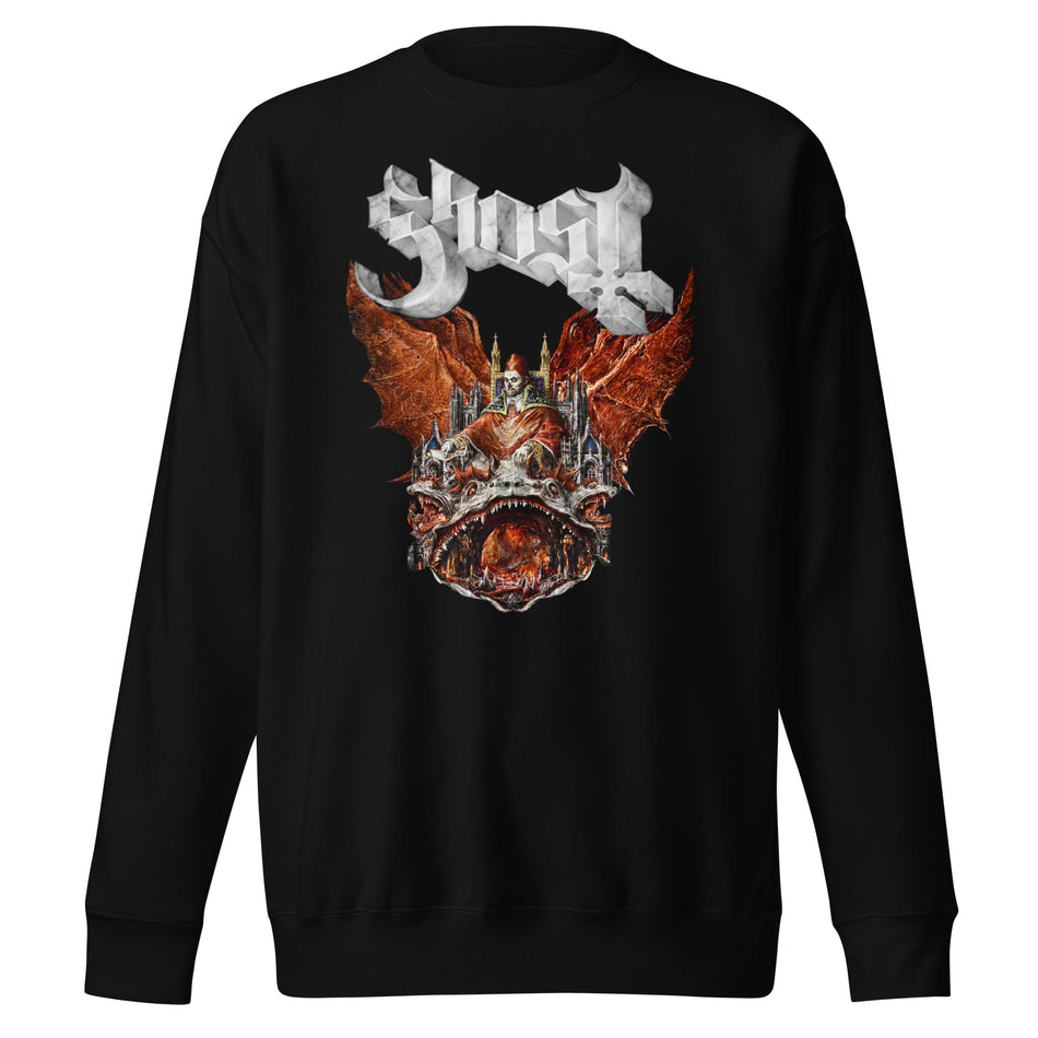 MerchMoment Ghost - Gilded Logo Sweatshirt Black