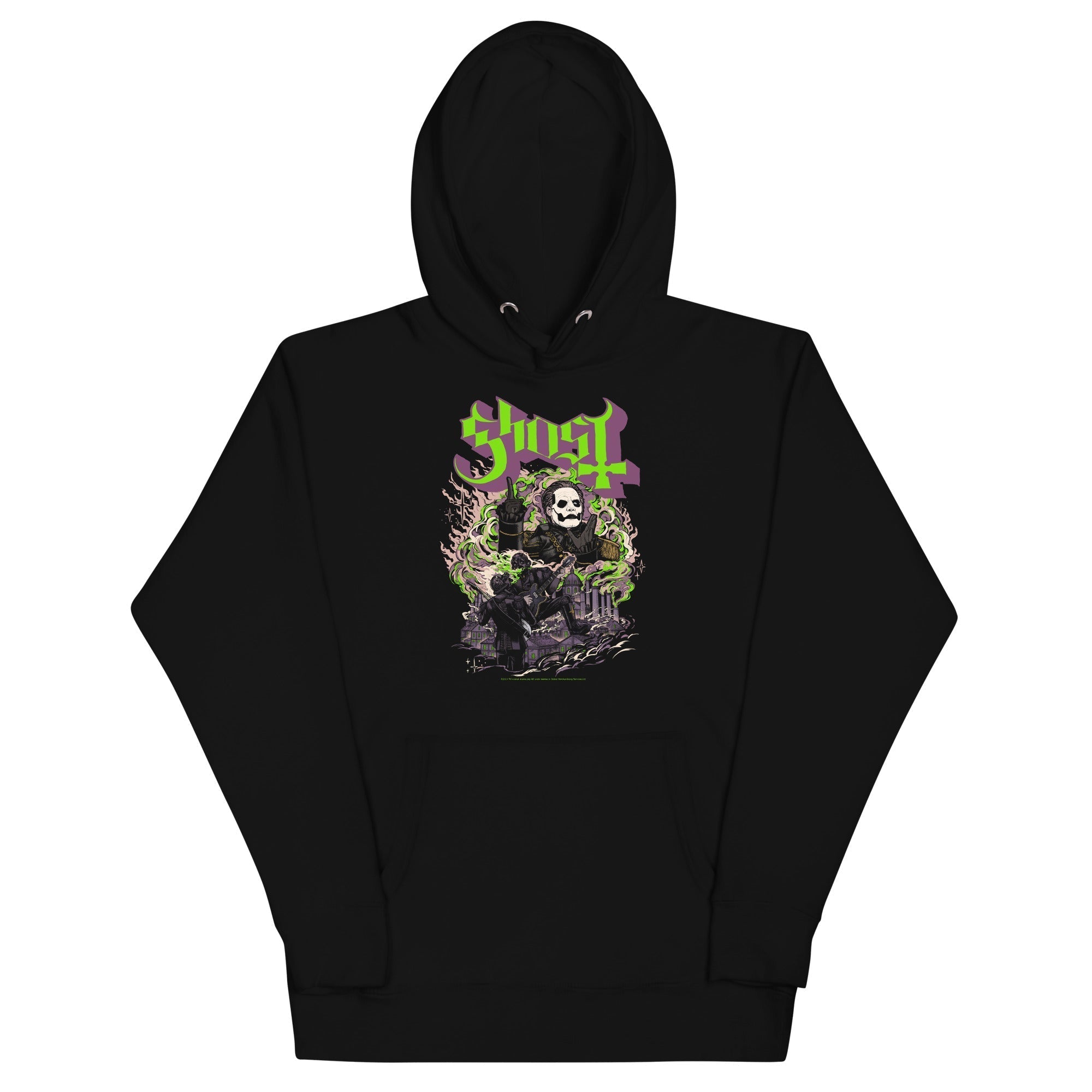 MerchMoment Ghost - Graveyard Hoodie Black
