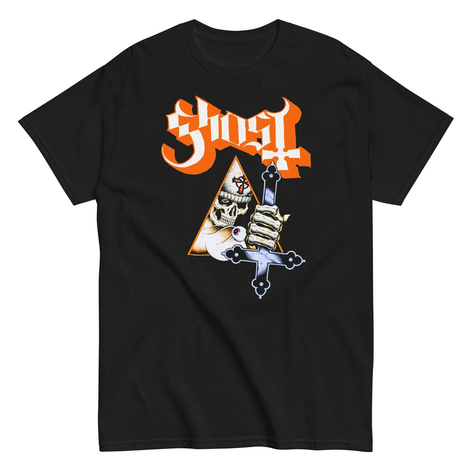 MerchMoment Ghost - Hands Up T-Shirt Black