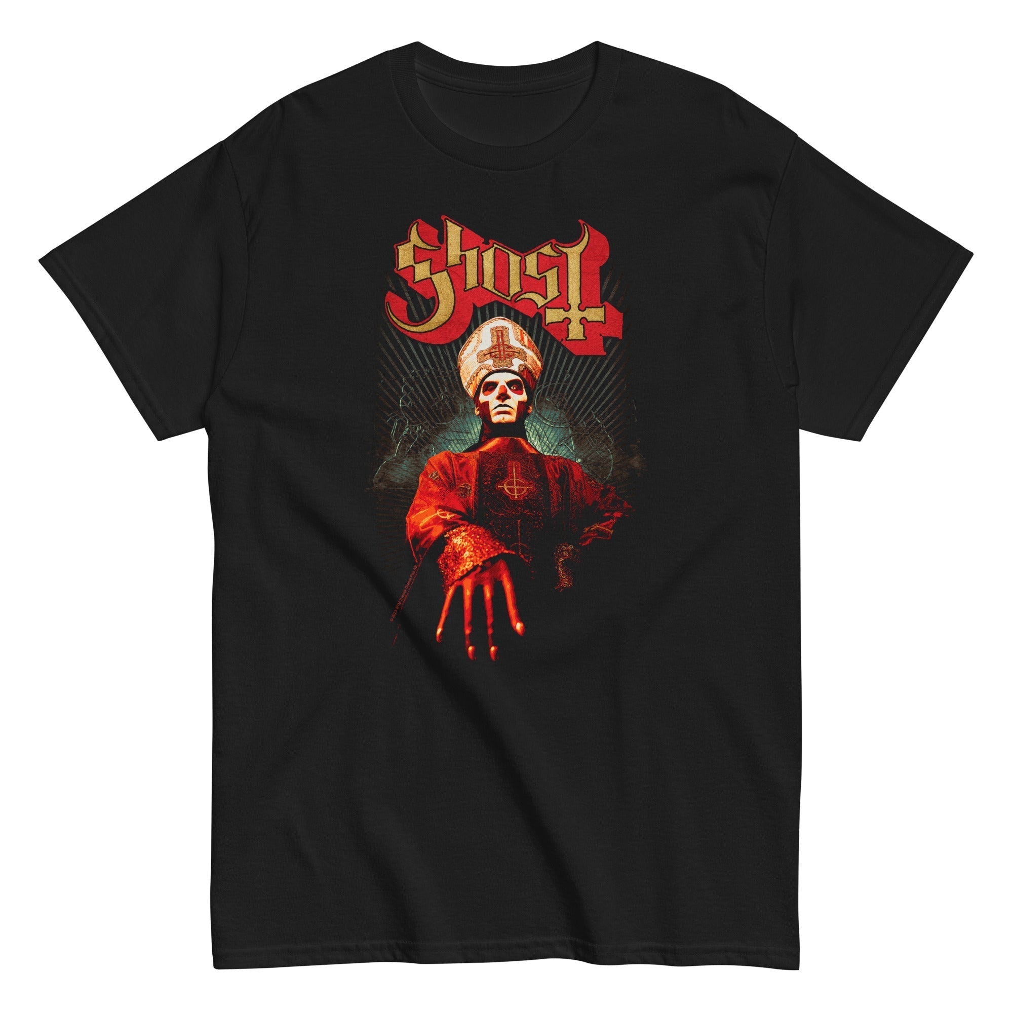 MerchMoment Ghost - Kiss the Ring T-Shirt Black