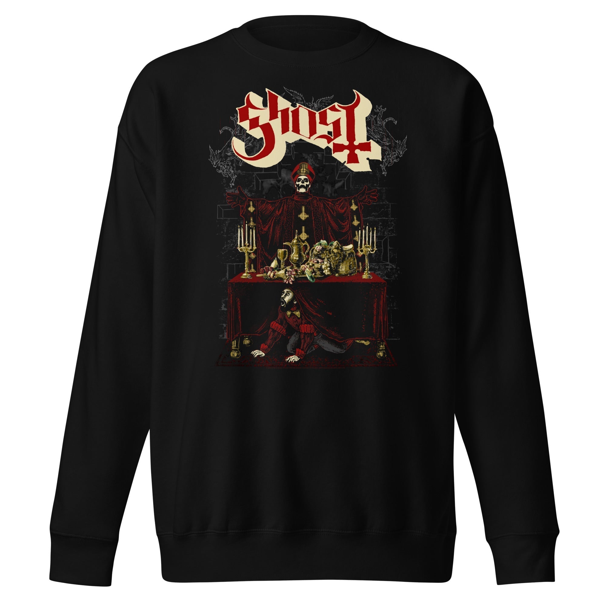 MerchMoment Ghost - Last Supper Sweatshirt Black