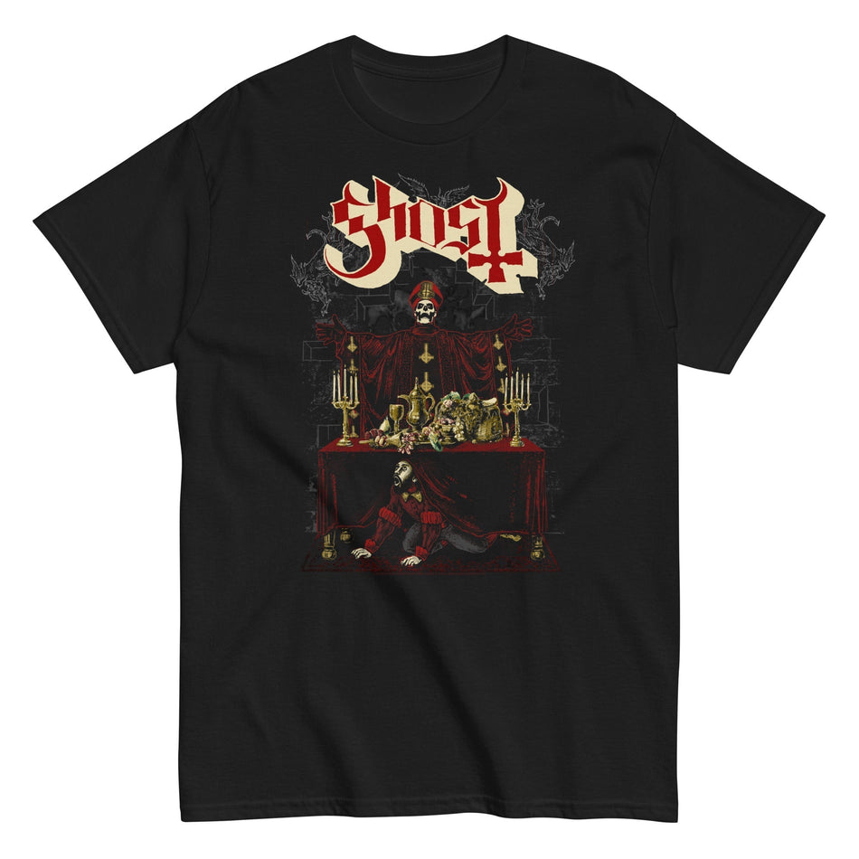 MerchMoment Ghost - Last Supper T-Shirt Black