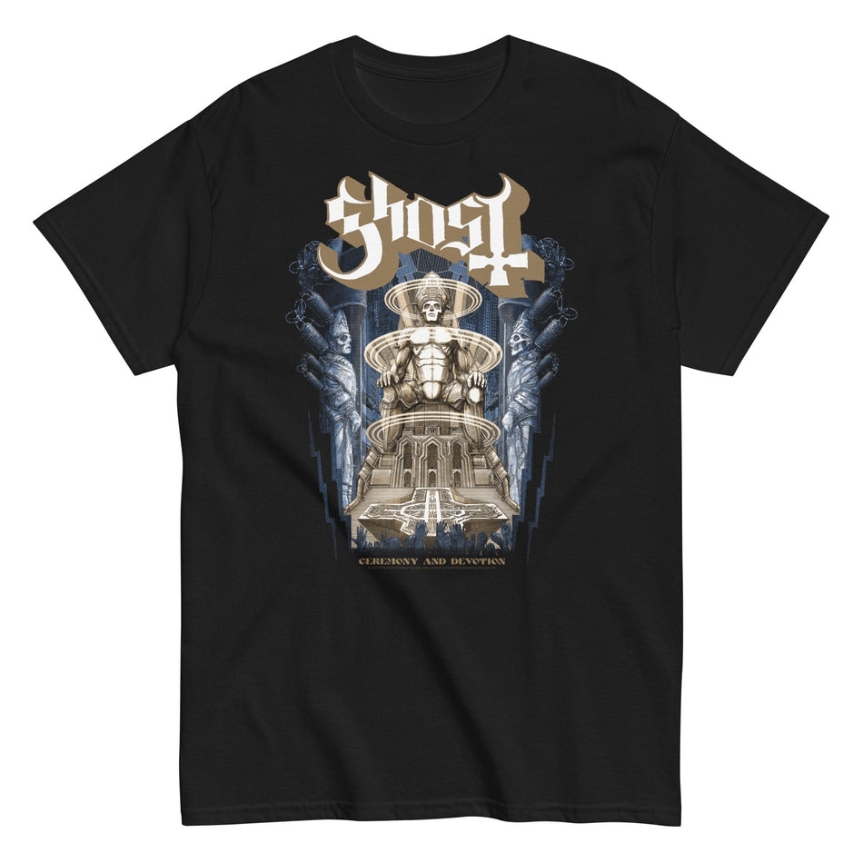 MerchMoment Ghost - Monument T-Shirt Black