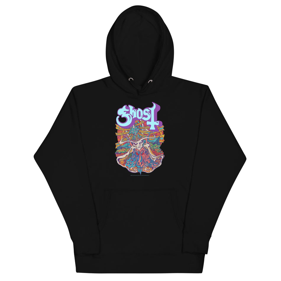 MerchMoment Ghost - Neon Blur Hoodie Black