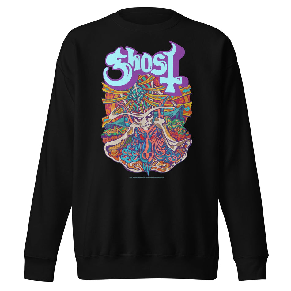 MerchMoment Ghost - Neon Blur Sweatshirt Black