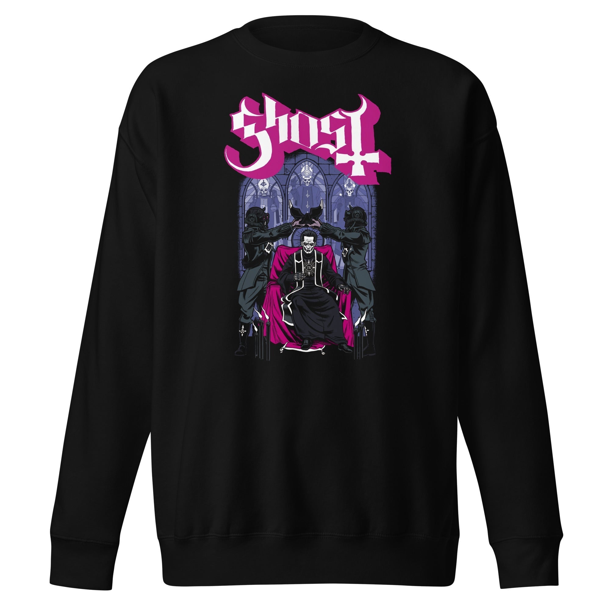 MerchMoment Ghost - Pray for Us Sweatshirt Black