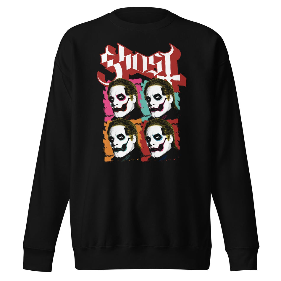 MerchMoment Ghost - Quattro Sweatshirt Black