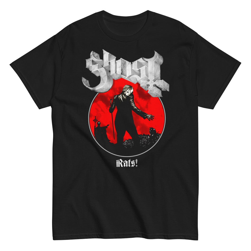 MerchMoment Ghost - Rats! T-Shirt Black