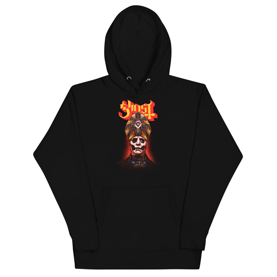 MerchMoment Ghost - Red Glow Hoodie Black
