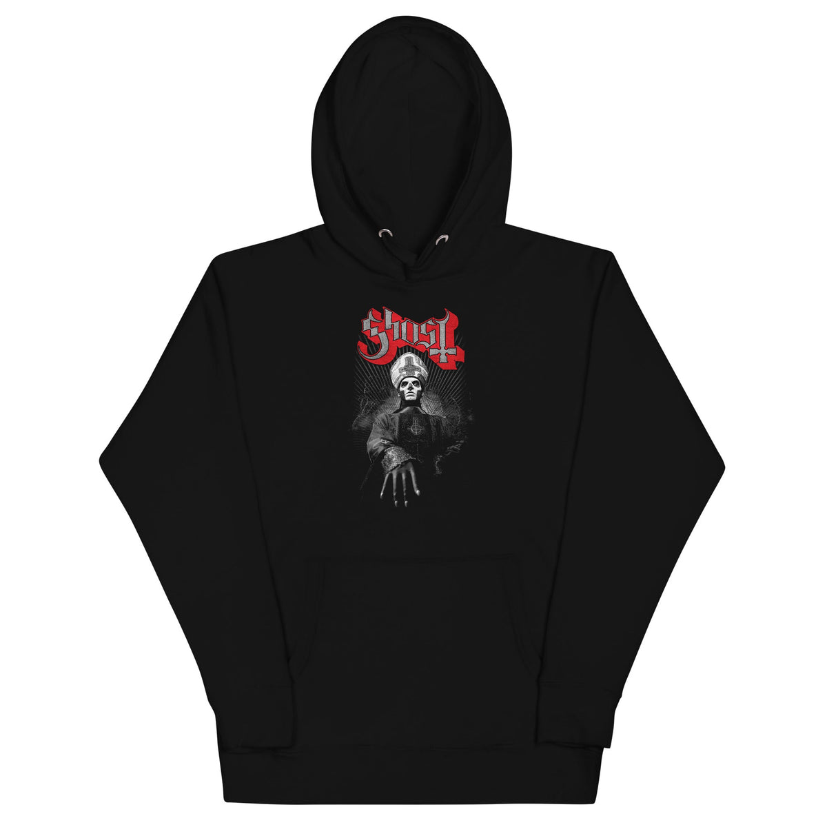 MerchMoment Ghost - Silveresque Hoodie Black
