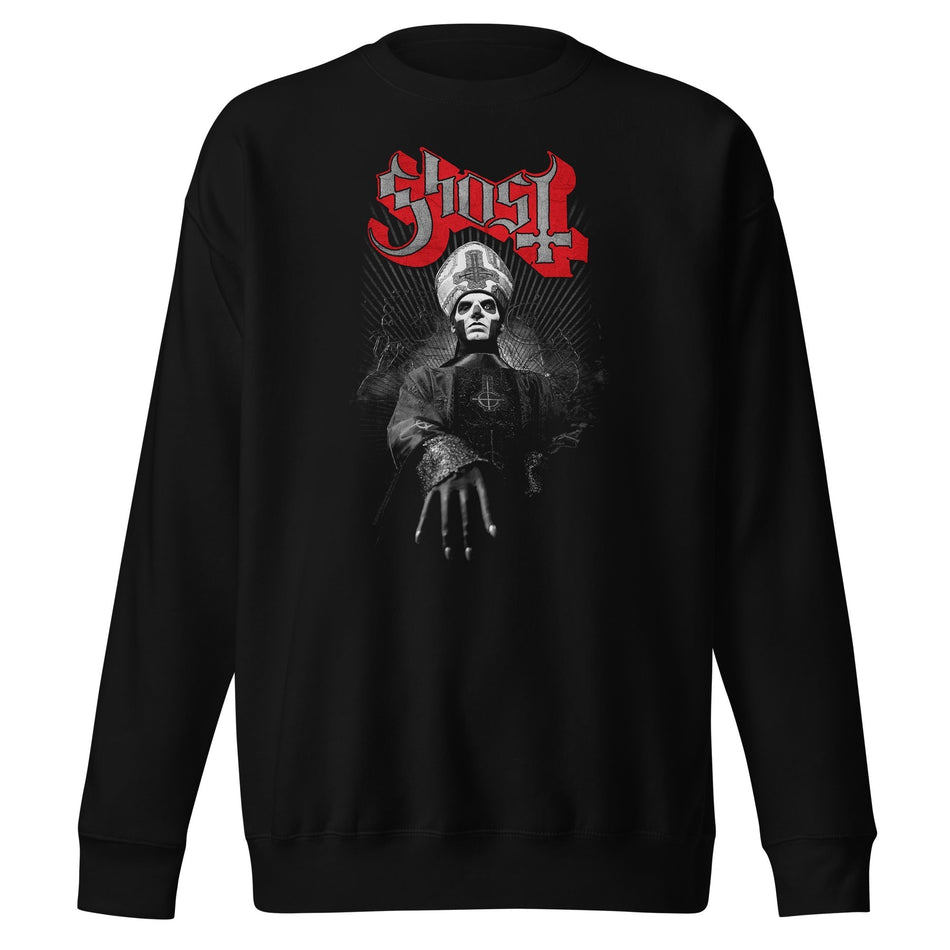 MerchMoment Ghost - Silveresque Sweatshirt Black