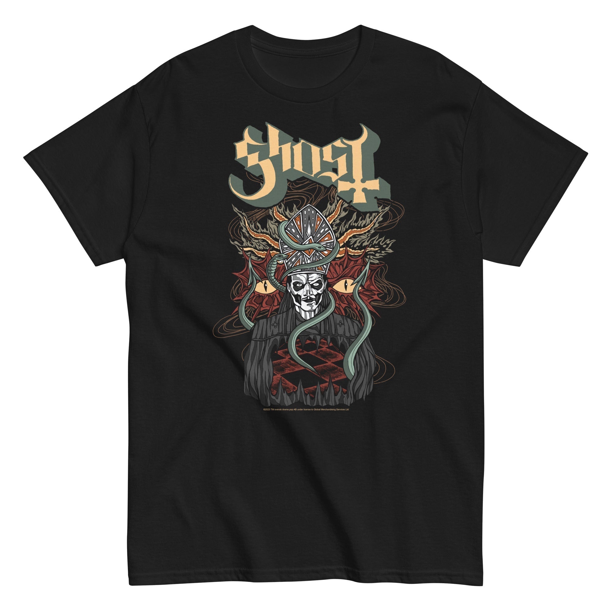 MerchMoment Ghost - Soiled Earth T-Shirt Black