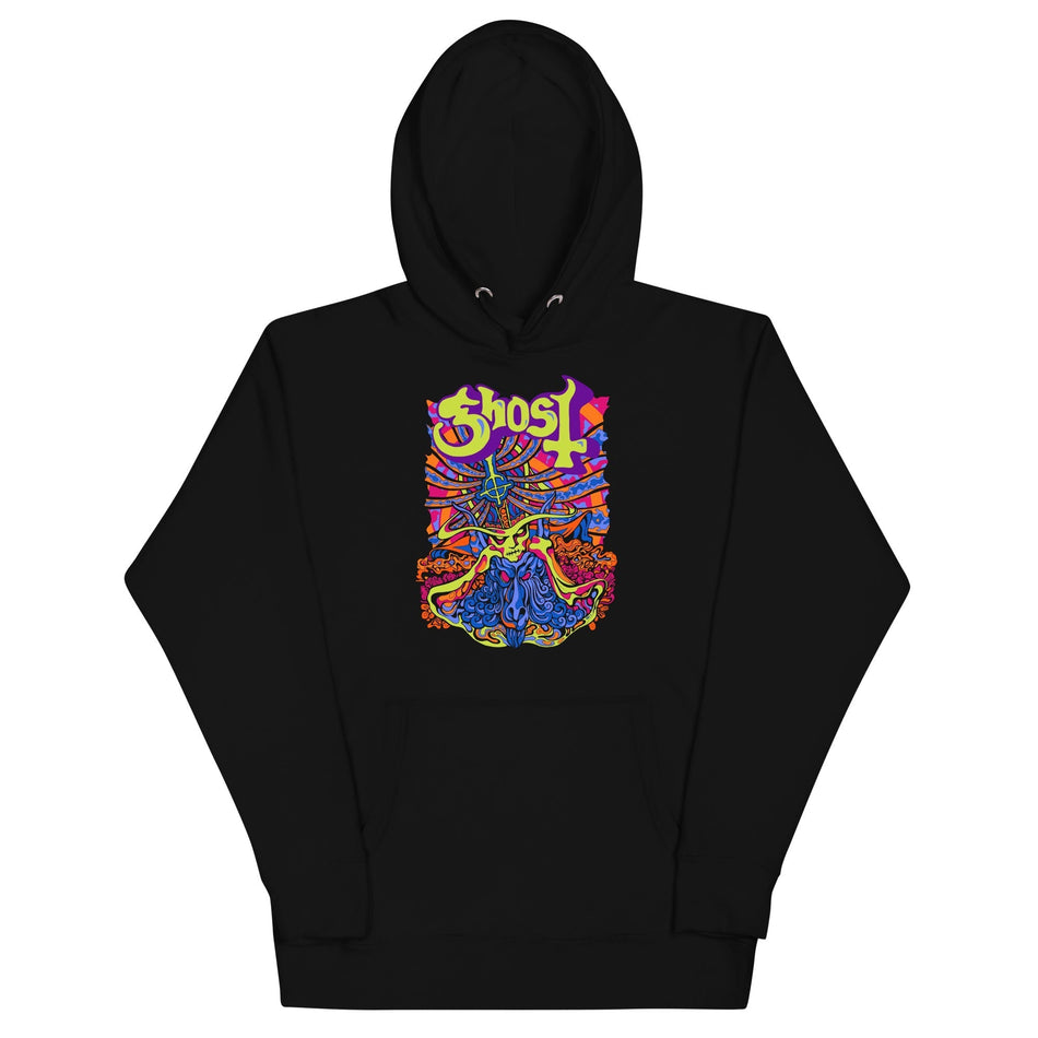 MerchMoment Ghost - Stained Glass Hoodie Black
