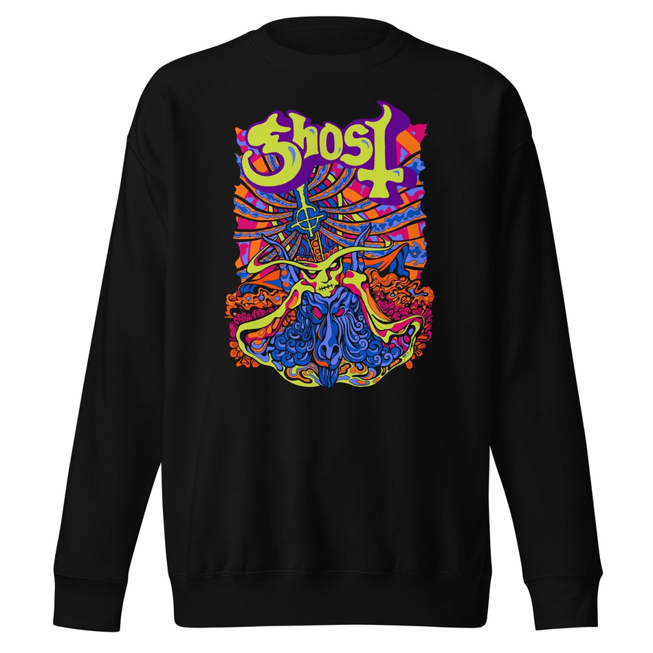 MerchMoment Ghost - Stained Glass Sweatshirt Black