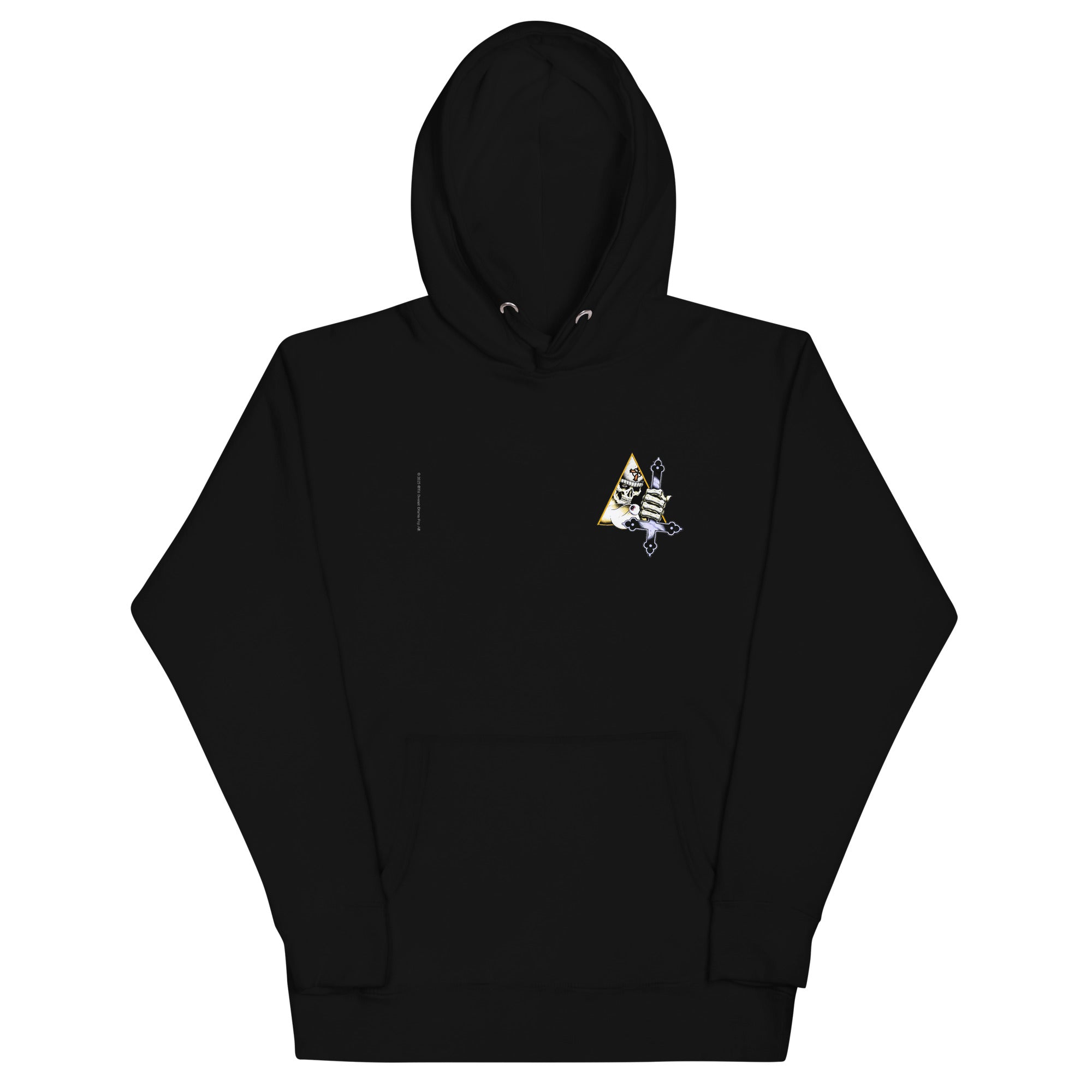 MerchMoment Ghost - Triangle Logo Hoodie Black