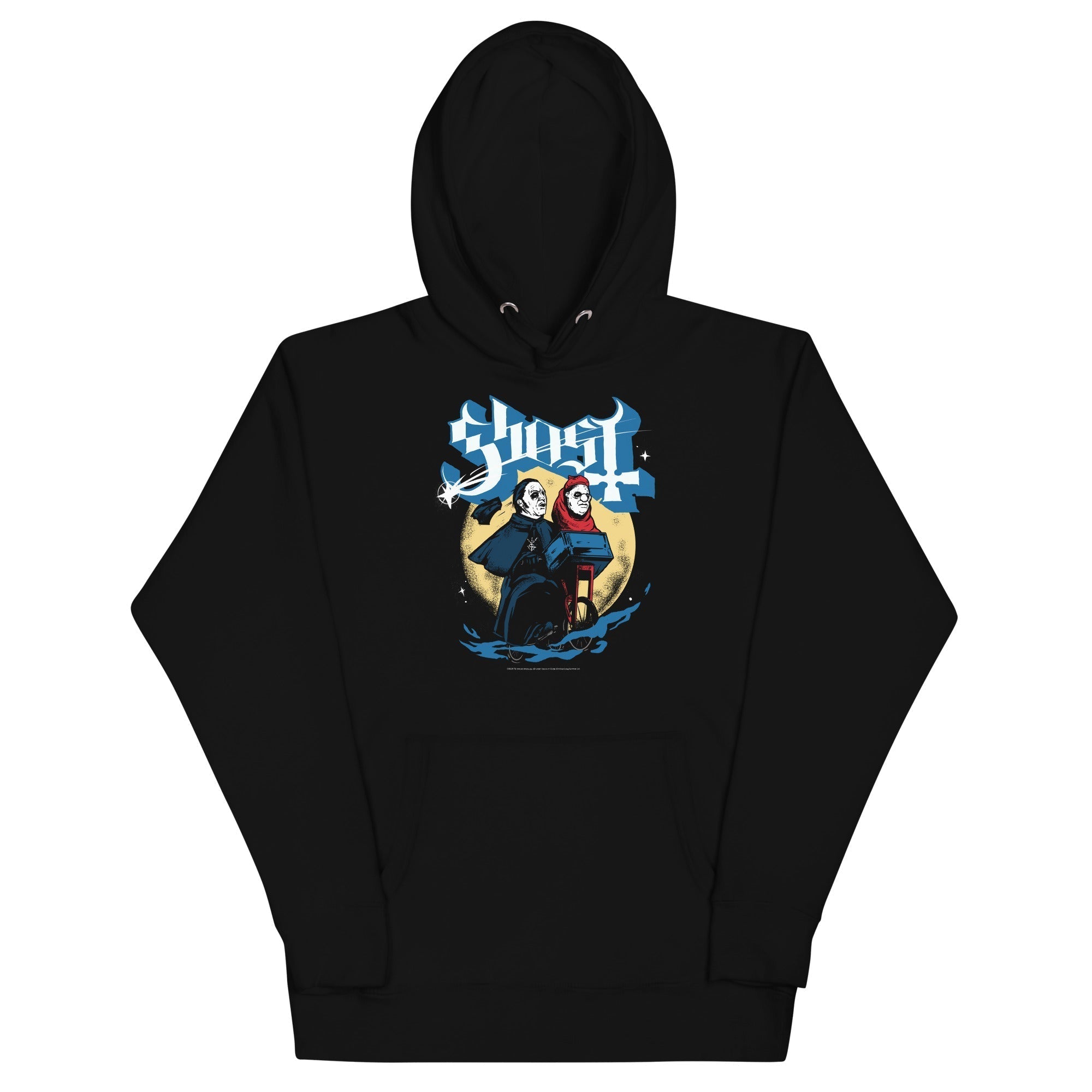 MerchMoment Ghost - Two Headed Monster Hoodie Black
