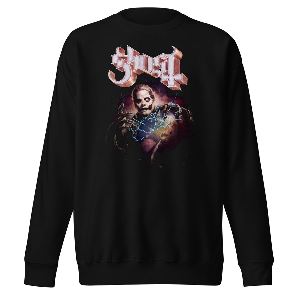 MerchMoment Ghost - World Logo Sweatshirt Black