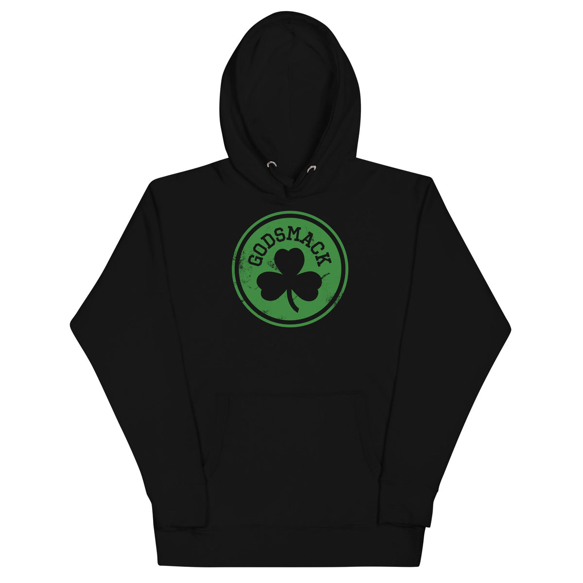 MerchMoment Godsmack - Green Shamrock Hoodie Black