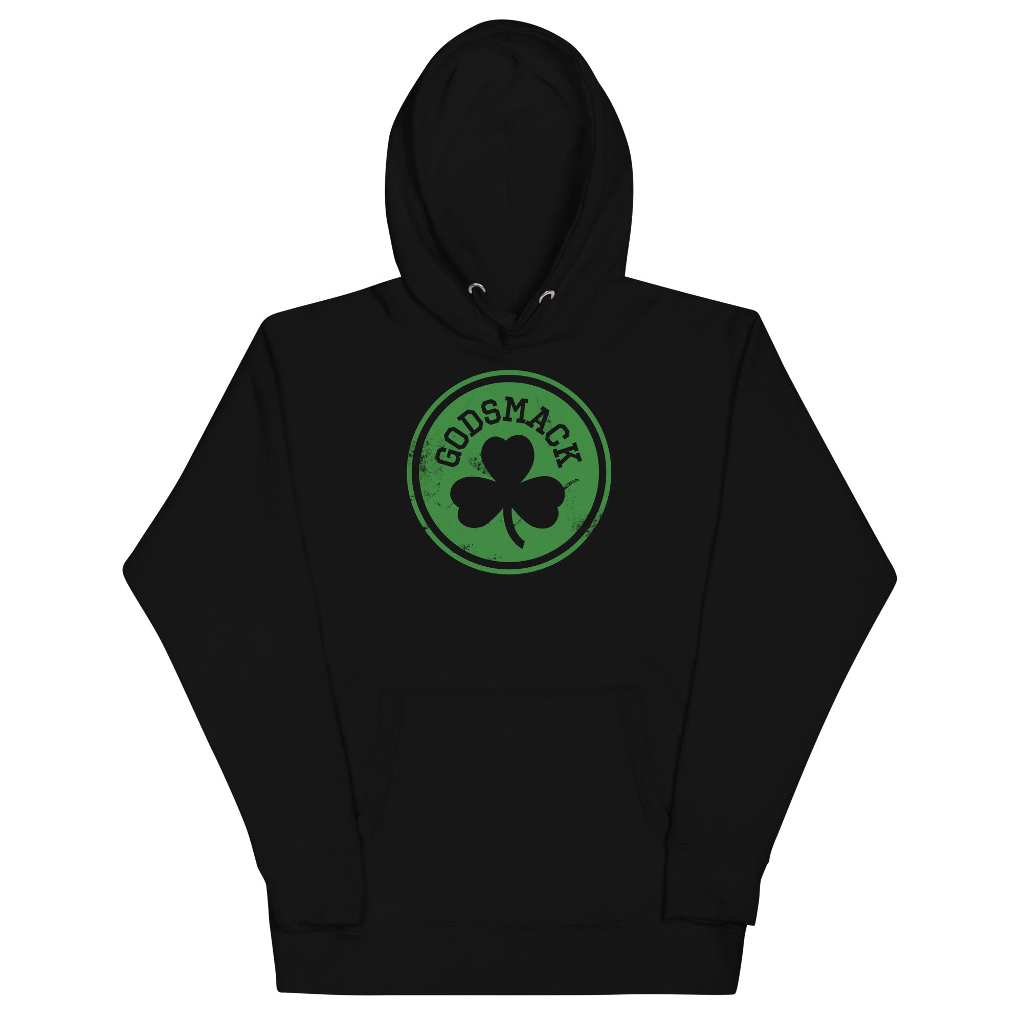 MerchMoment Godsmack - Green Shamrock Hoodie Black
