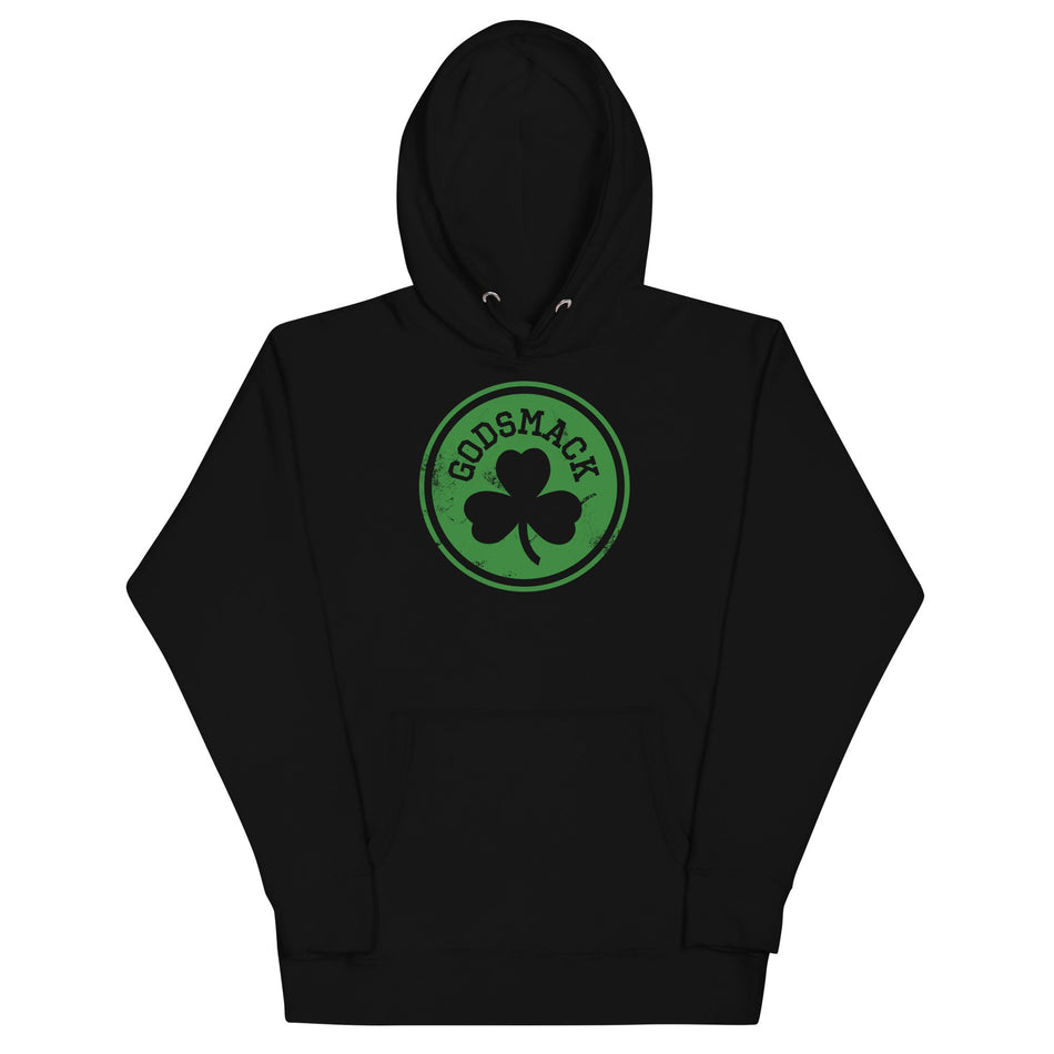 MerchMoment Godsmack - Green Shamrock Hoodie Black