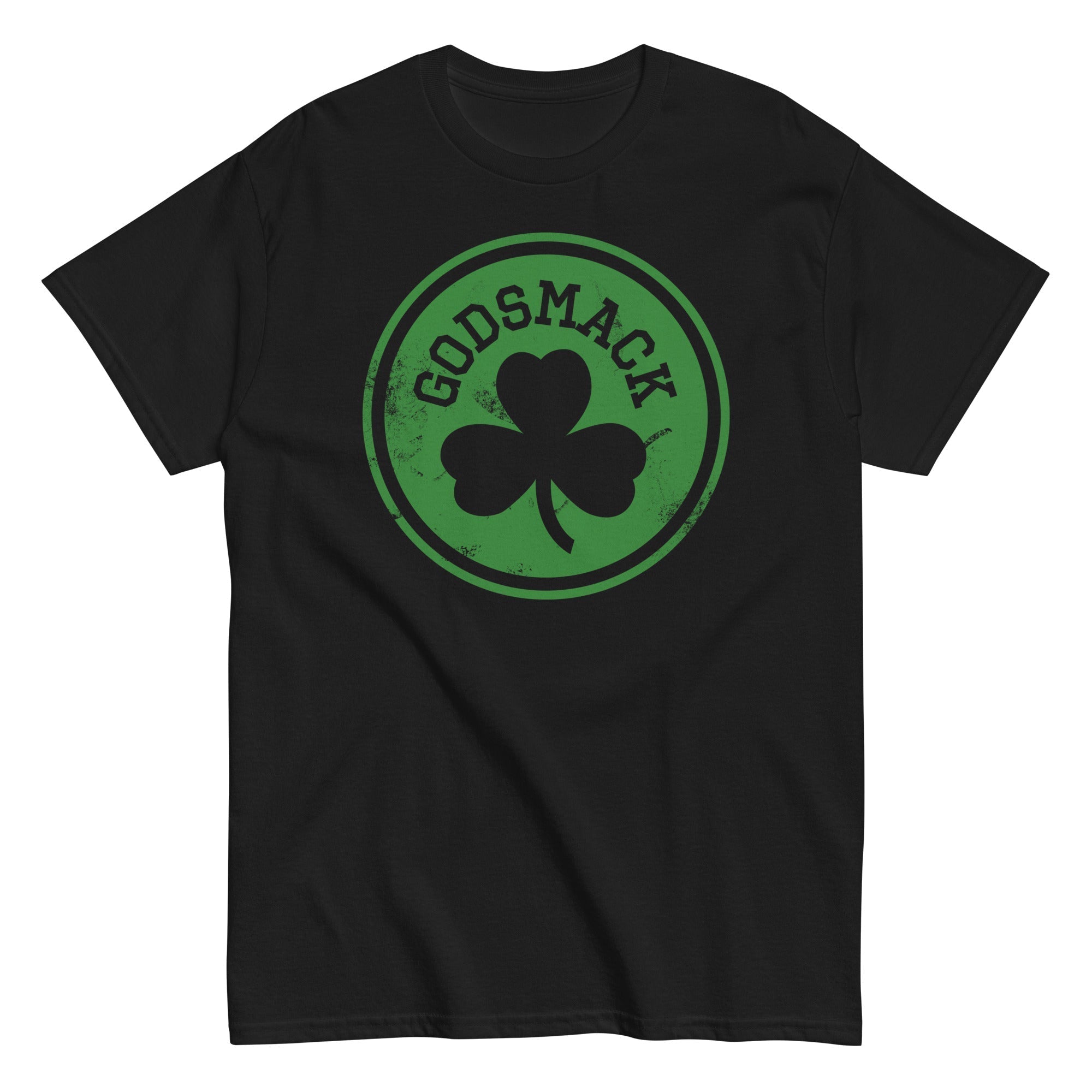 MerchMoment Godsmack - Green Shamrock T-Shirt Black