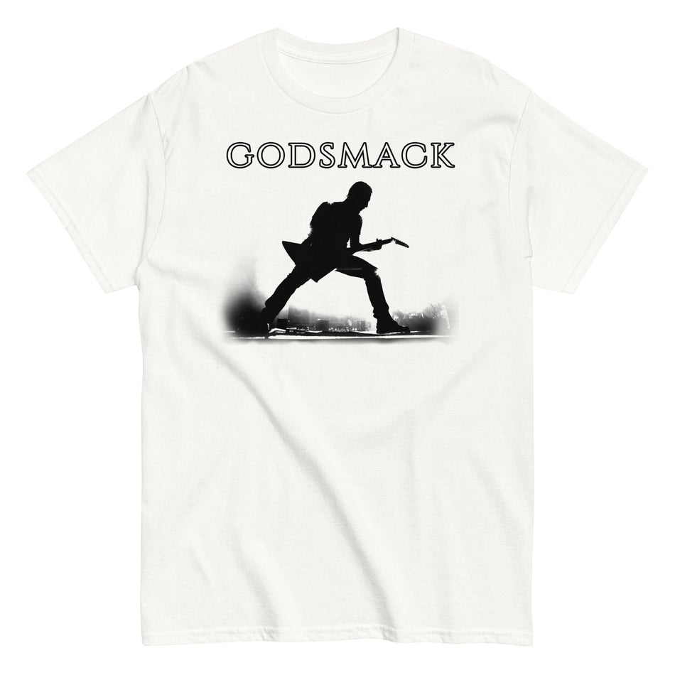 MerchMoment Godsmack - Lean In Sillouhete T-Shirt White