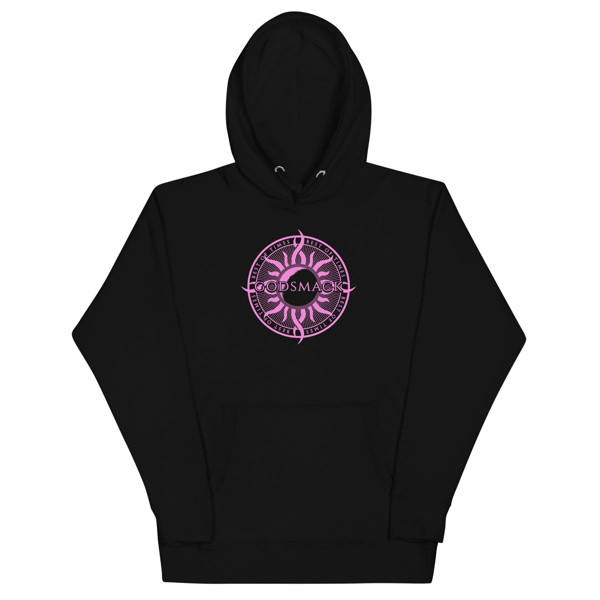 MerchMoment Godsmack - Pink Godsmack Compass Hoodie Black