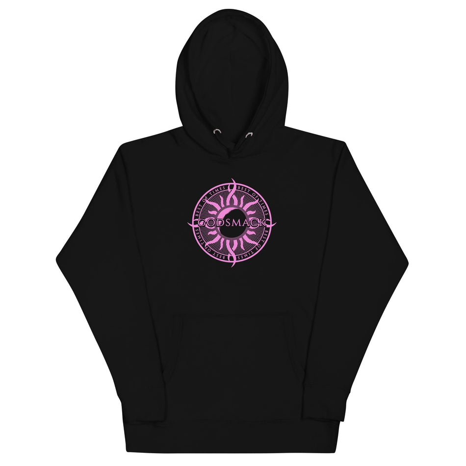 MerchMoment Godsmack - Pink Godsmack Compass Hoodie Black