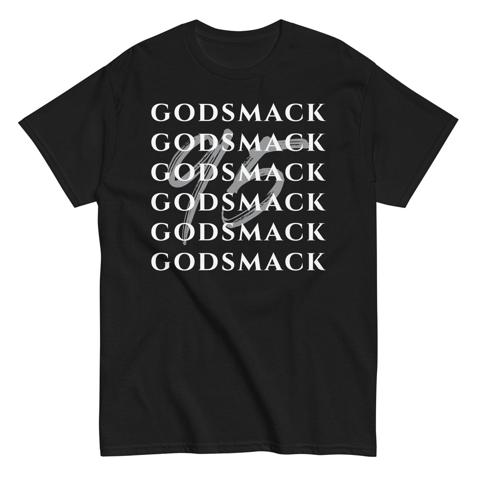 MerchMoment Godsmack - Repeat Logo T-Shirt Black