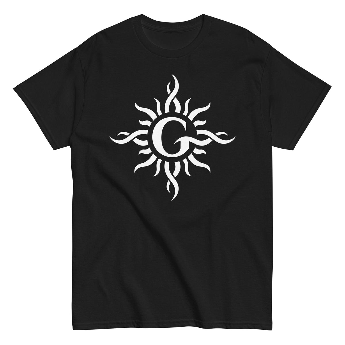 MerchMoment Godsmack - White Core Logo T-Shirt Black