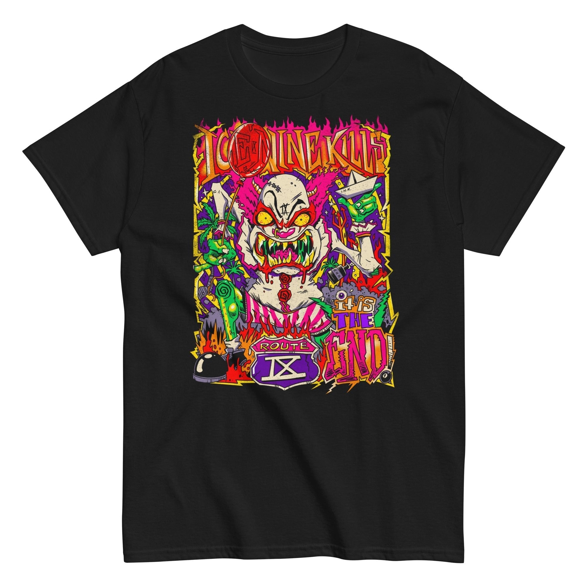 MerchMoment Ice Nine Kills - Clowns Kill T-Shirt Black