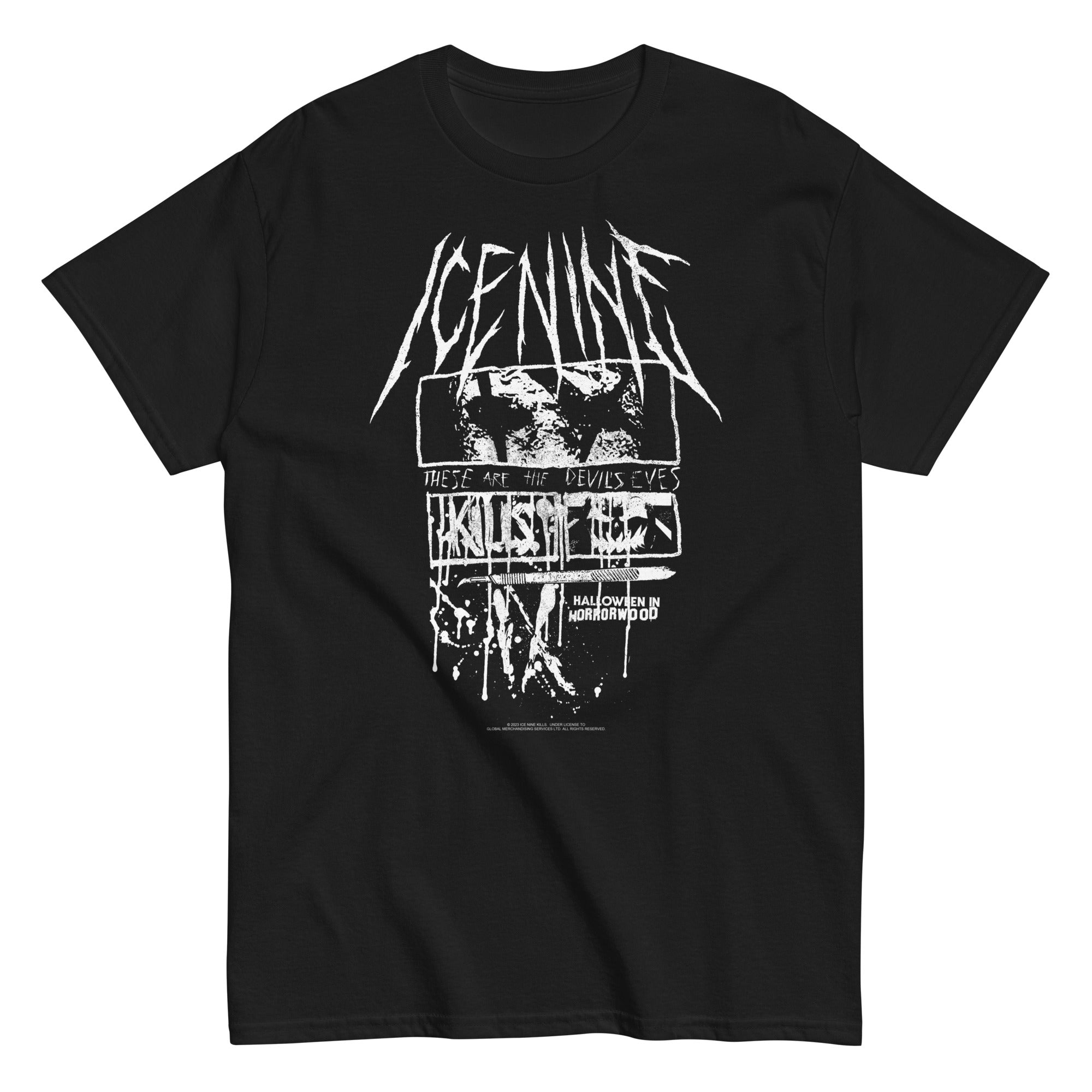 MerchMoment Ice Nine Kills - Devil's Eyes T-Shirt Black