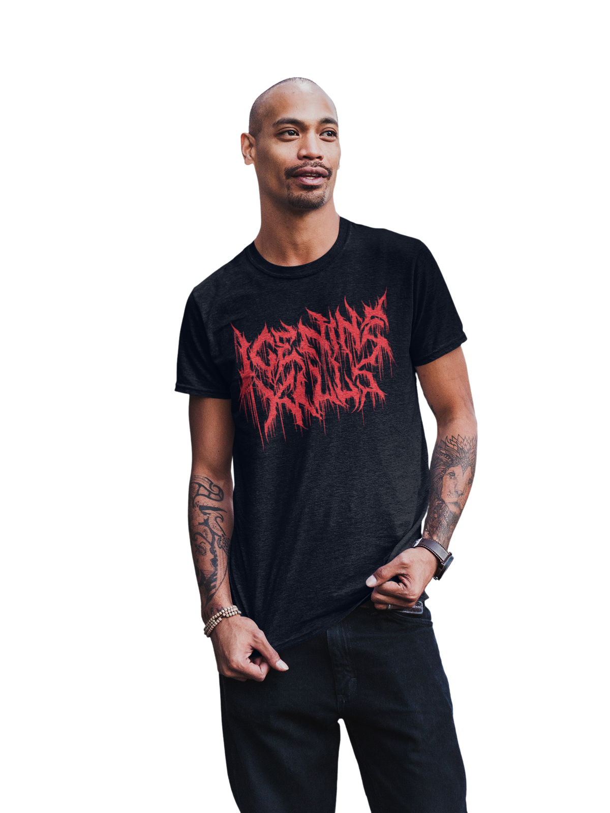 MerchMoment Ice Nine Kills - Drip Logo T-Shirt Black