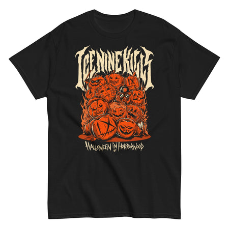 MerchMoment Ice Nine Kills - Halloween Horrorwood T-Shirt Black