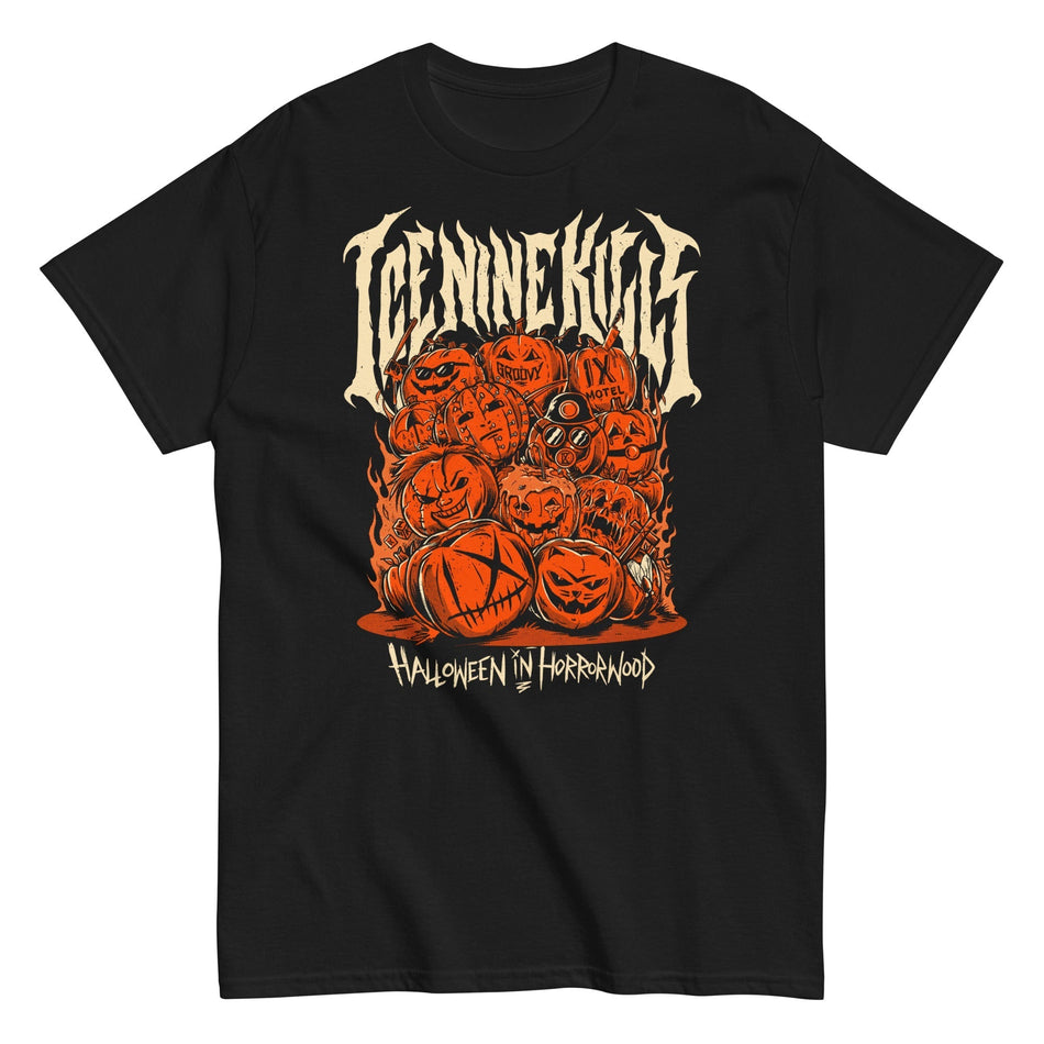 MerchMoment Ice Nine Kills - Halloween Horrorwood T-Shirt Black