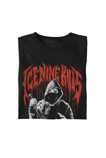 MerchMoment Ice Nine Kills - IX Horrorwood T-Shirt Black