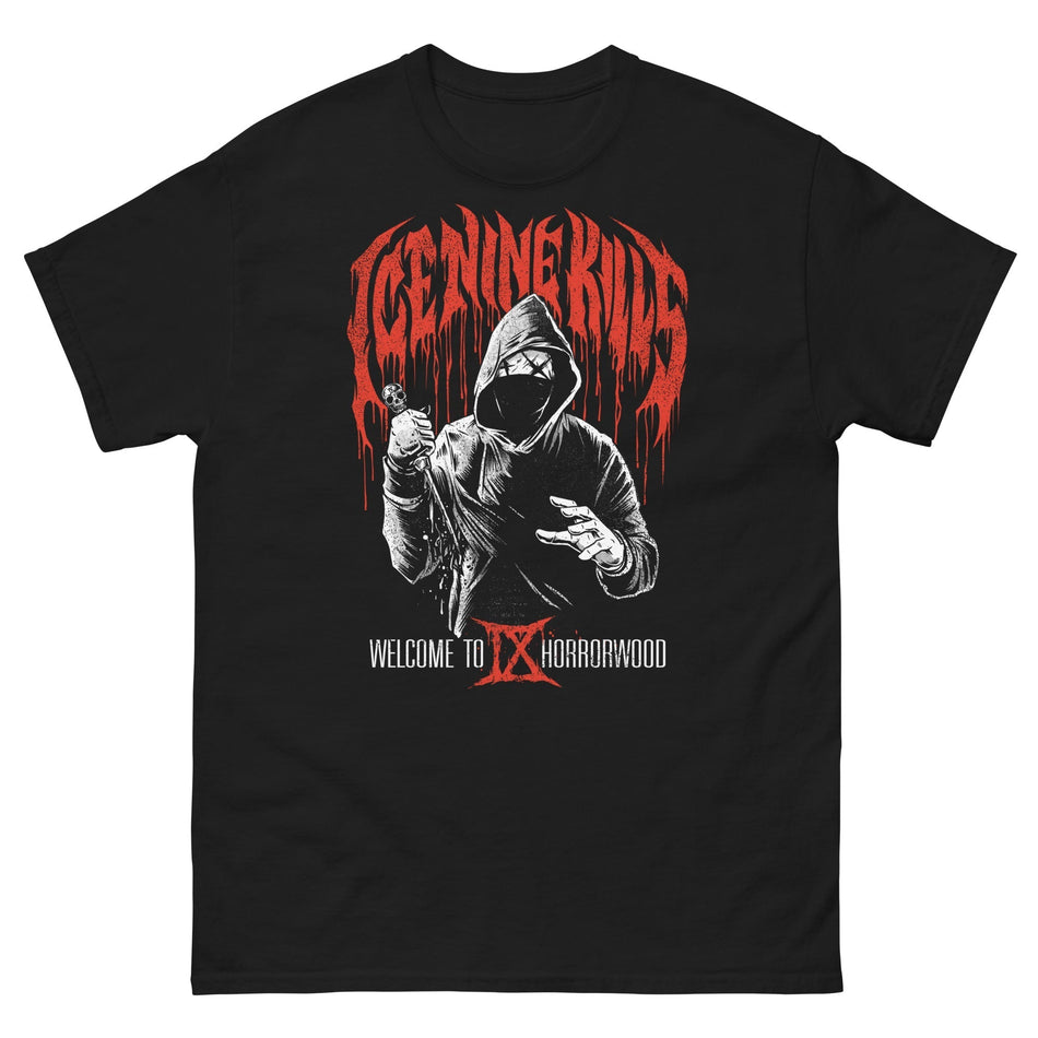 MerchMoment Ice Nine Kills - IX Horrorwood T-Shirt Black