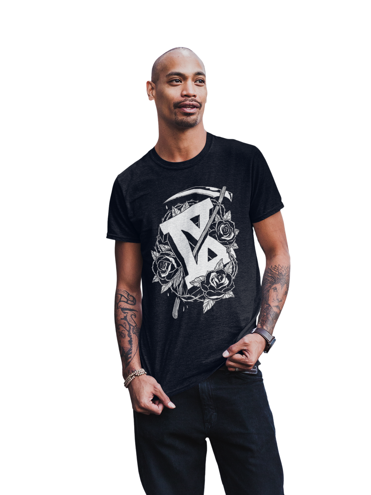 MerchMoment Ice Nine Kills - IX Roses T-Shirt Black