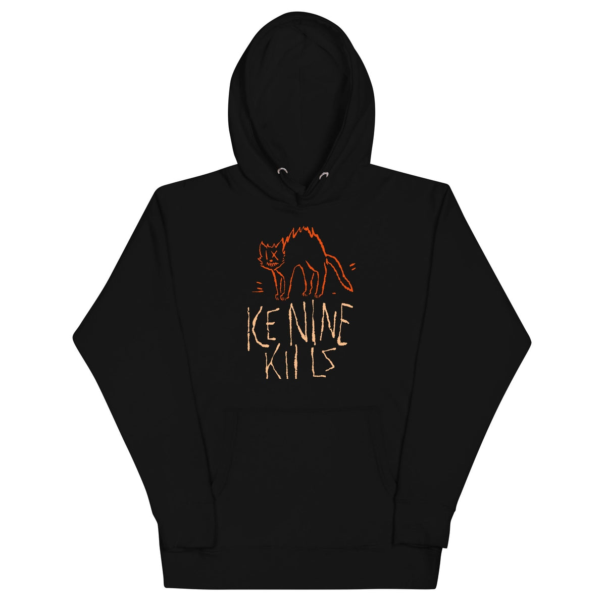 MerchMoment Ice Nine Kills - Scratchy Cat Hoodie Black