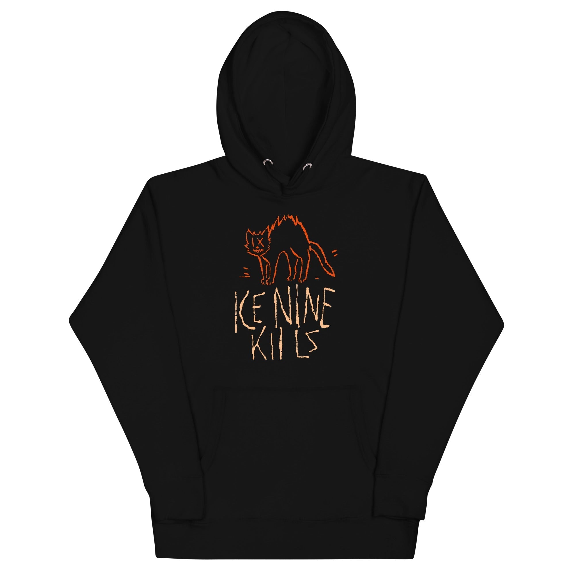 MerchMoment Ice Nine Kills - Scratchy Cat Hoodie Black