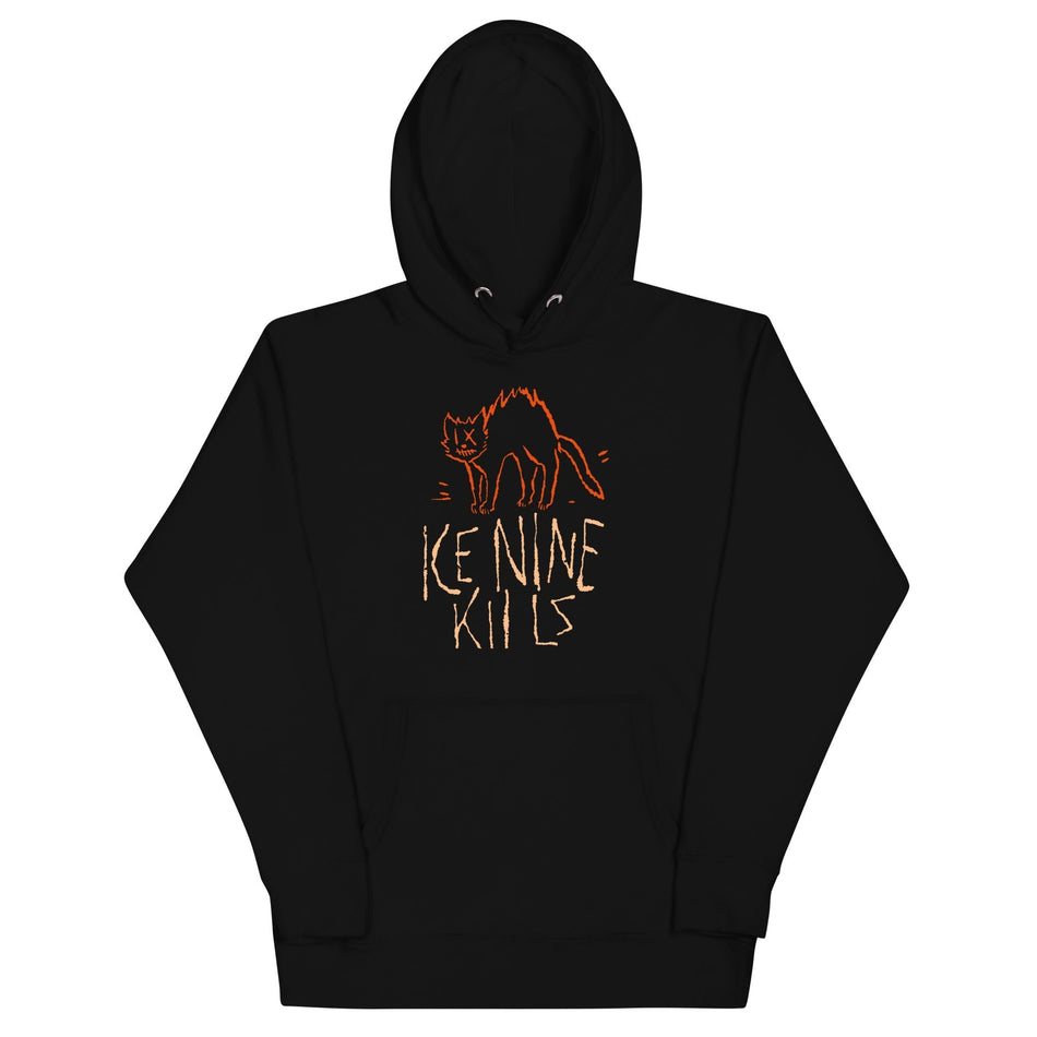 MerchMoment Ice Nine Kills - Scratchy Cat Hoodie Black