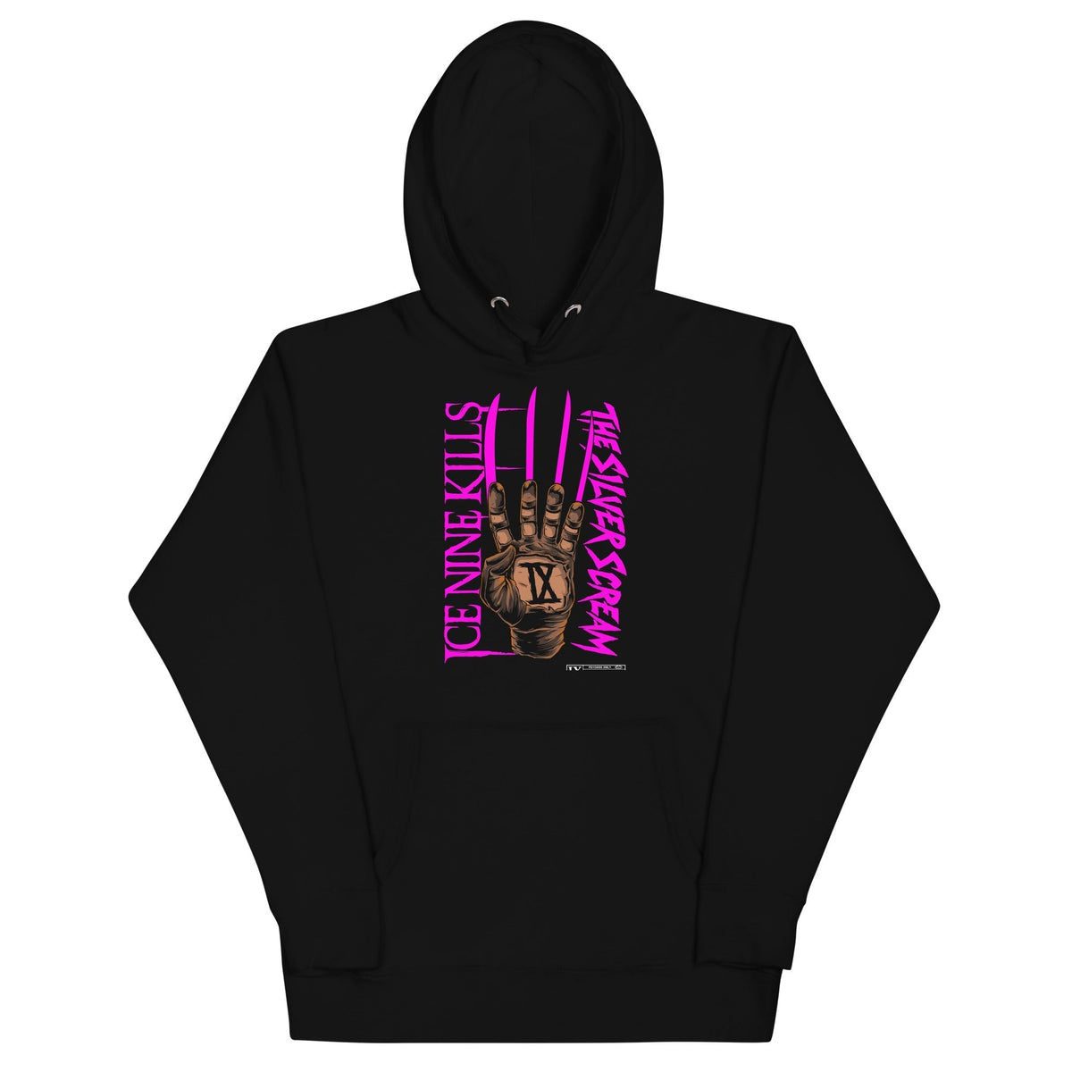MerchMoment Ice Nine Kills - Silver Scream Hoodie Black