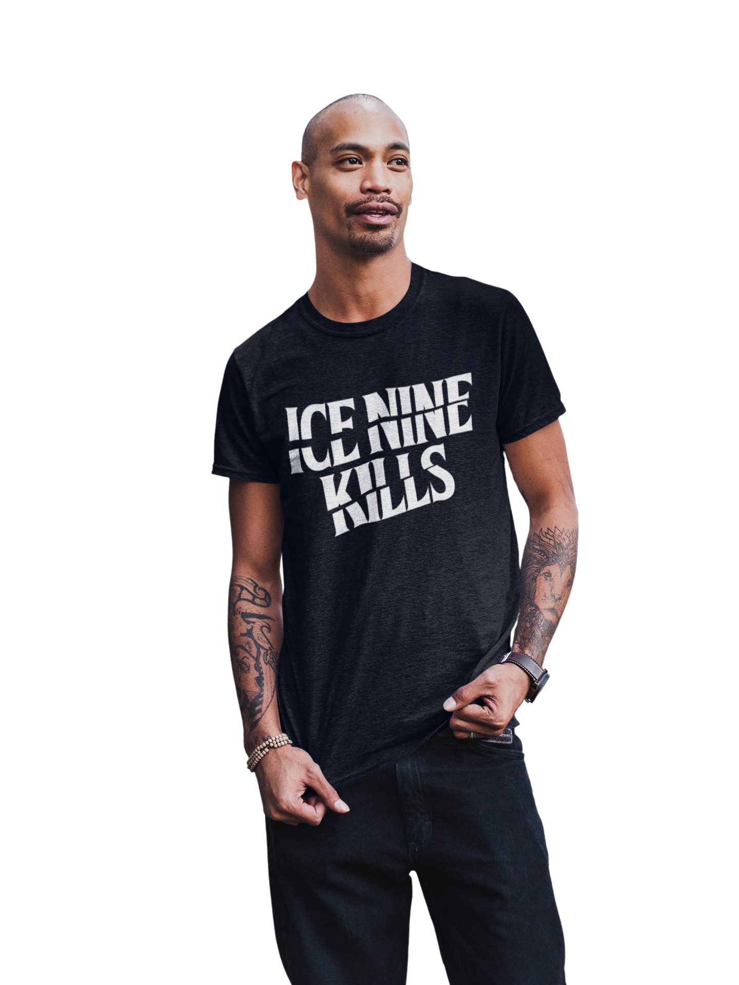MerchMoment Ice Nine Kills - Slash Logo T-Shirt Black