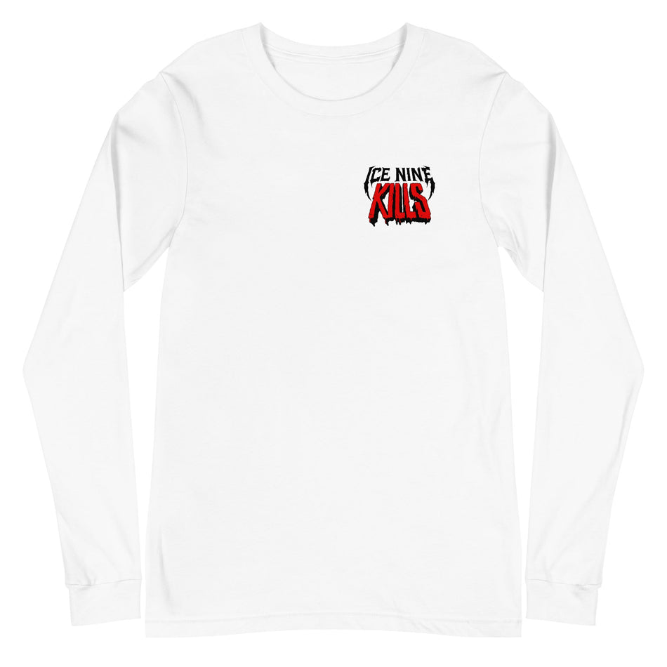 MerchMoment Ice Nine Kills - Small Logo Long Sleeve T-Shirt White