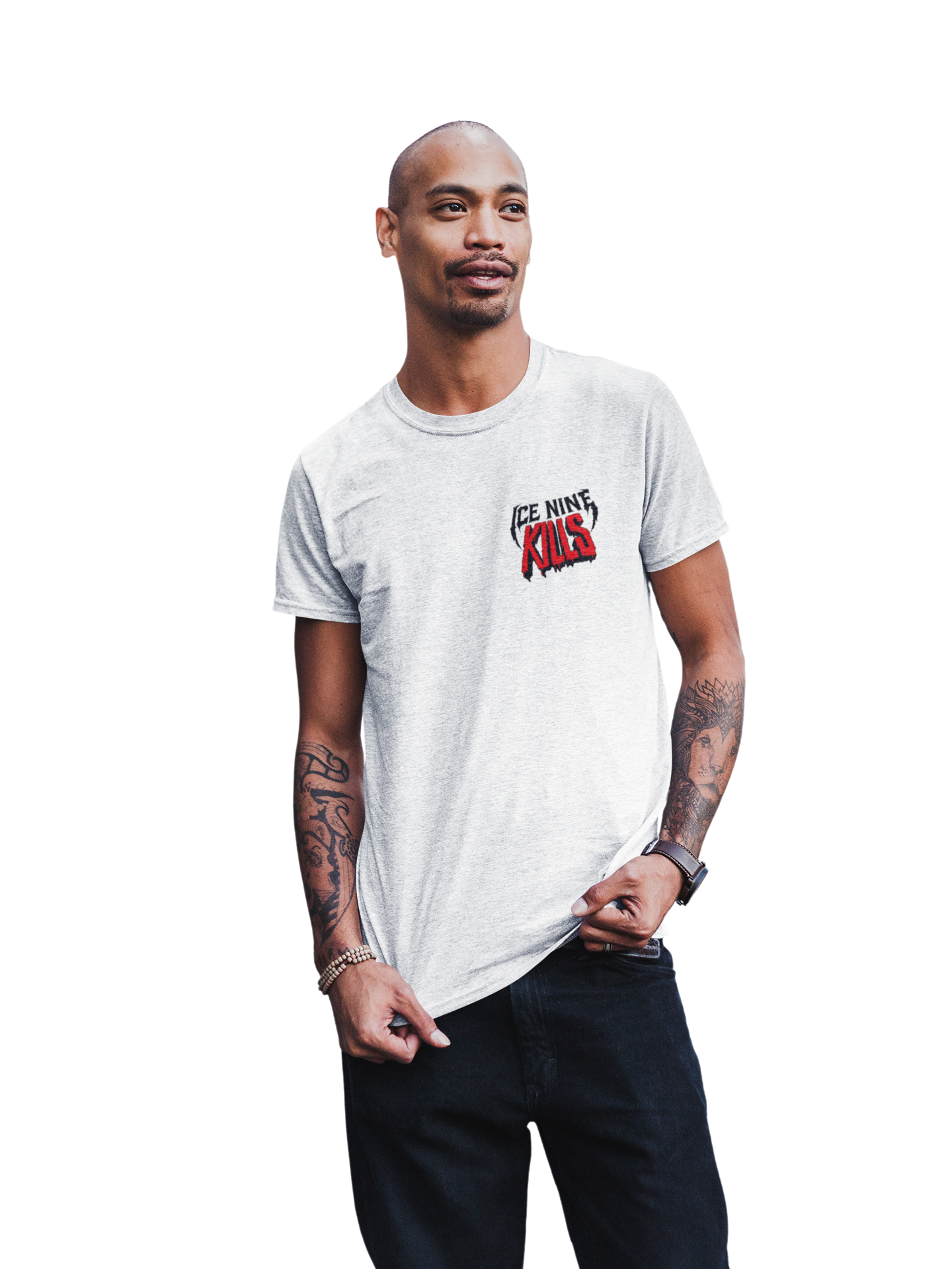 MerchMoment Ice Nine Kills - Small Logo T-Shirt White