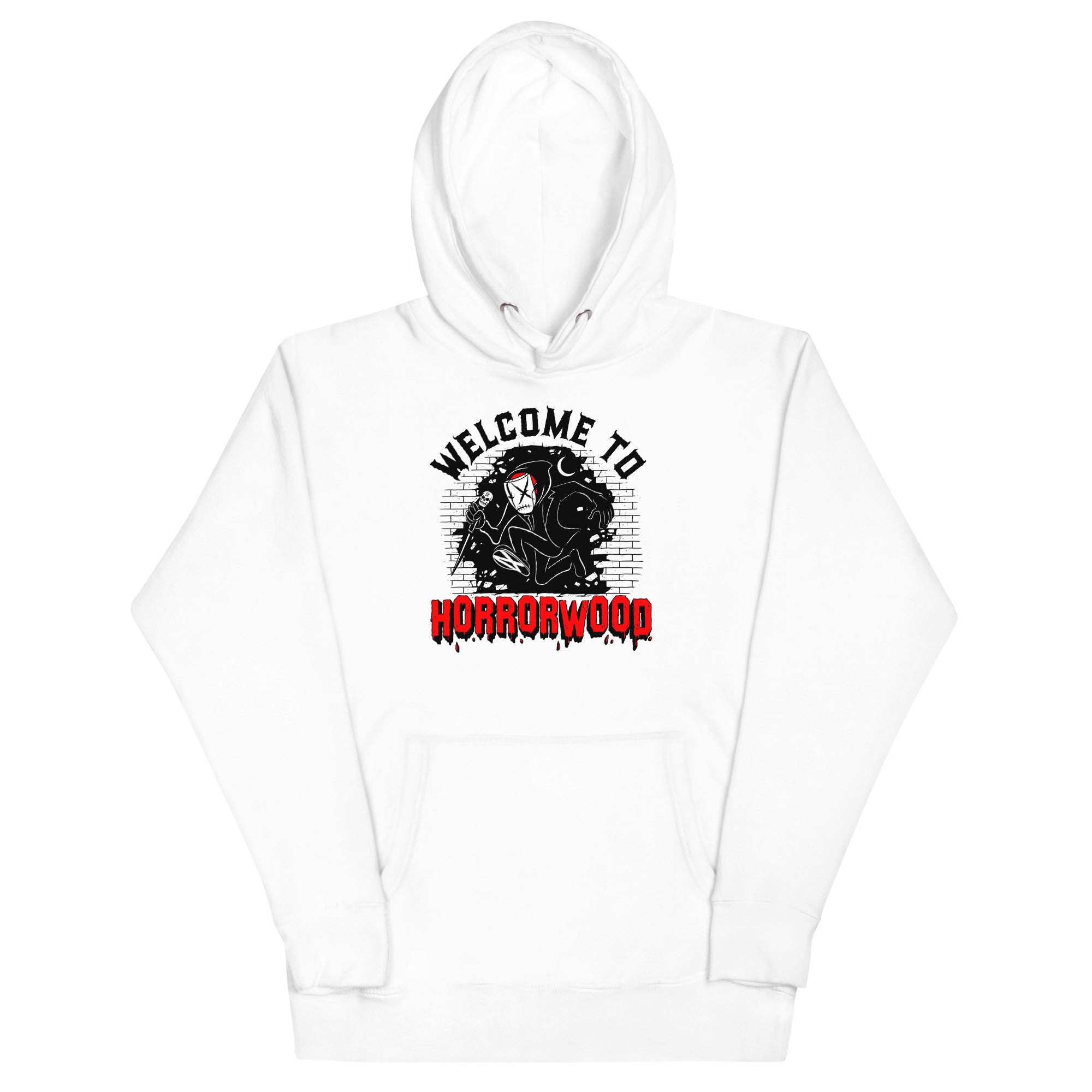 MerchMoment Ice Nine Kills - Welcome to Horrorwood Hoodie White