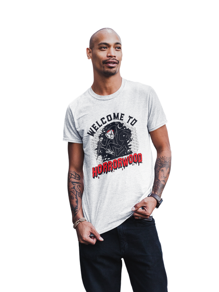 MerchMoment Ice Nine Kills - Welcome to Horrorwood T-Shirt White