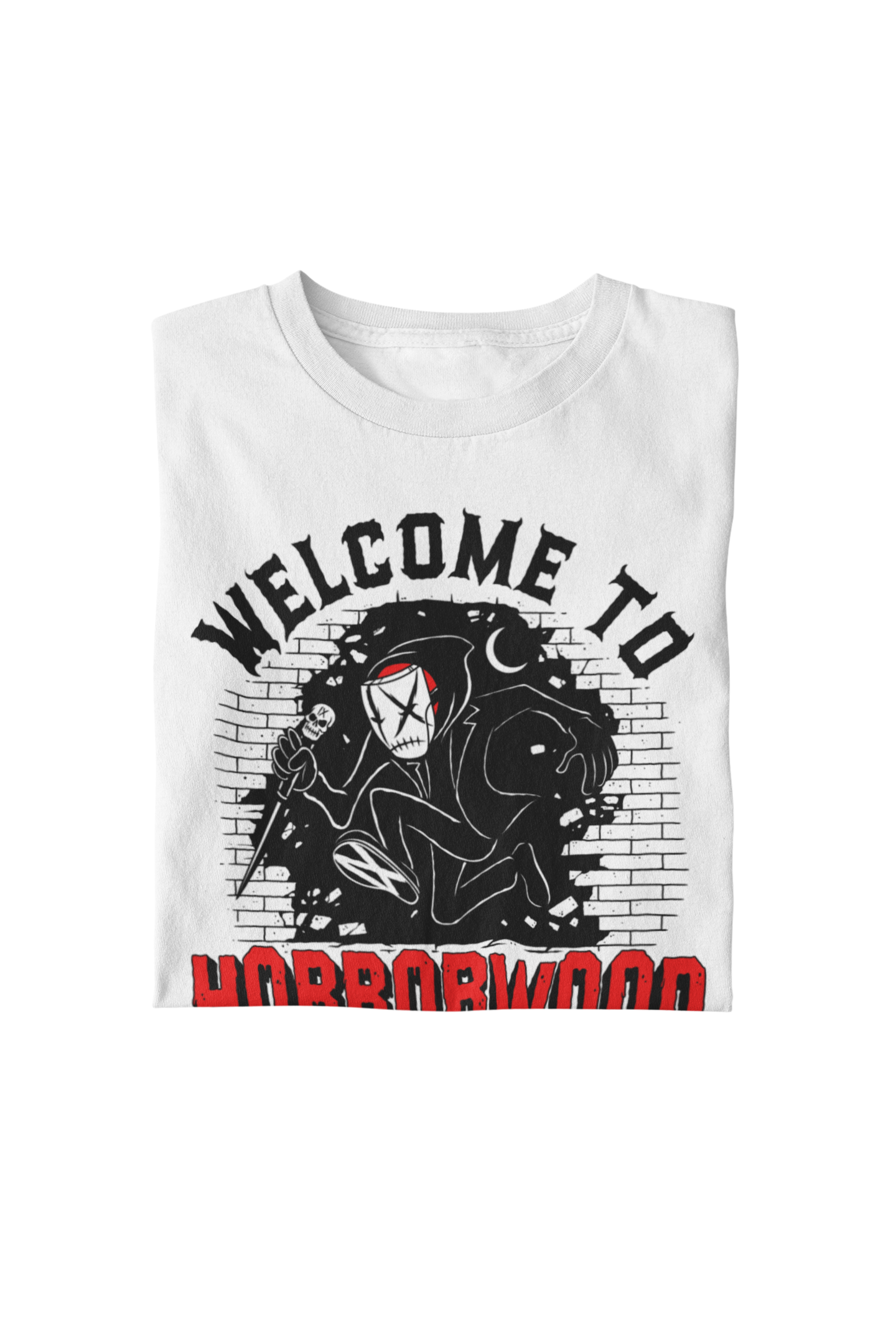 MerchMoment Ice Nine Kills - Welcome to Horrorwood T-Shirt White