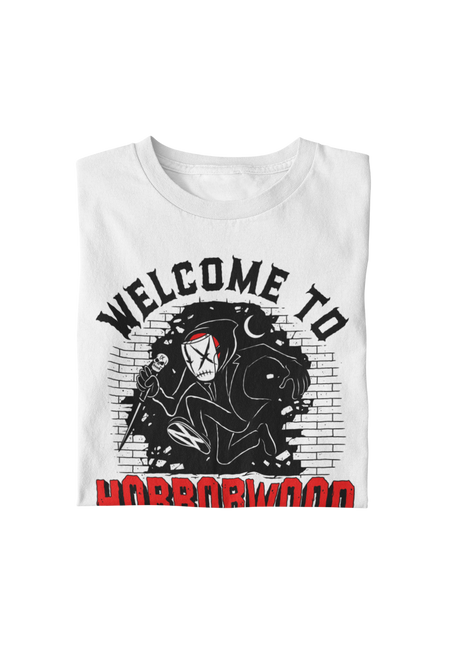 MerchMoment Ice Nine Kills - Welcome to Horrorwood T-Shirt White